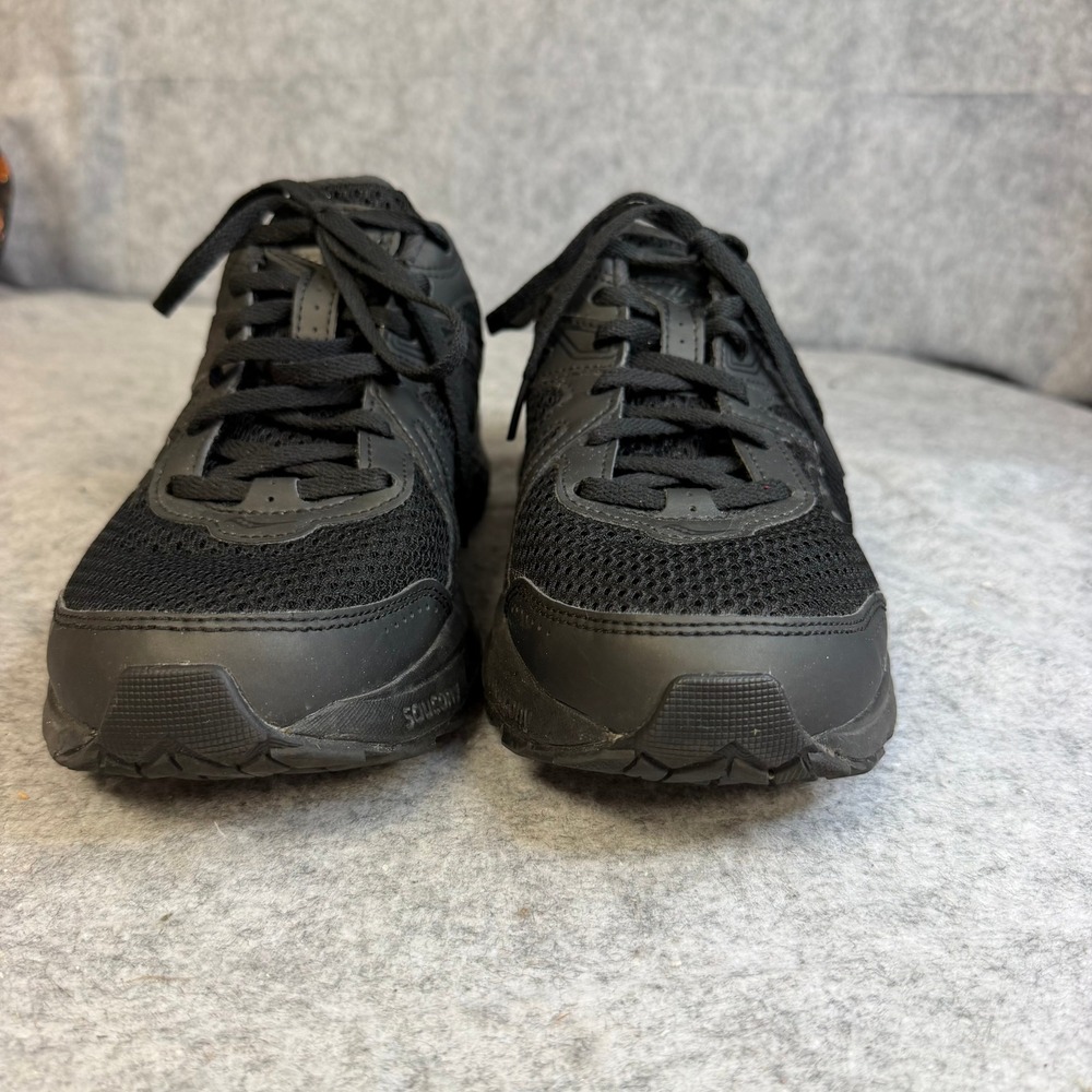 Saucony Cohesion 11 Womens 10 W Black Running Shoes S10421-4 Wide Sneaker